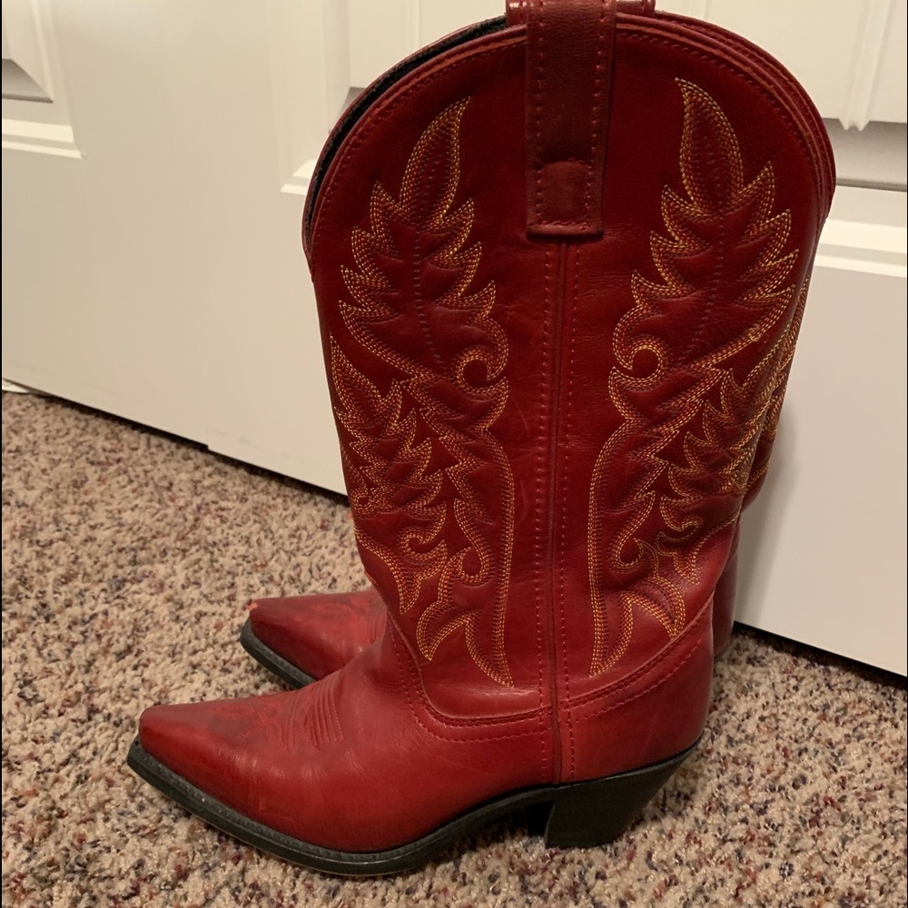 Red Laredo Cowboy Boots